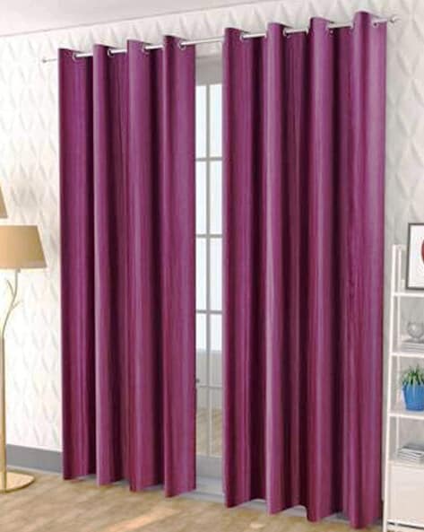 Buy Burgundy Curtains & Accessories for Home & Kitchen by Homefab India  Online