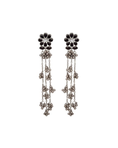 Sterling Silver Tassel Earrings - Bead Inspirations