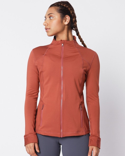 Black Bomber Jacket: Women's Full Zip - Albion