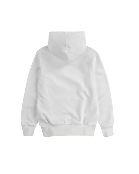 Full white outlet hoodie