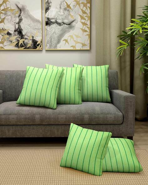 Green cushion covers sale