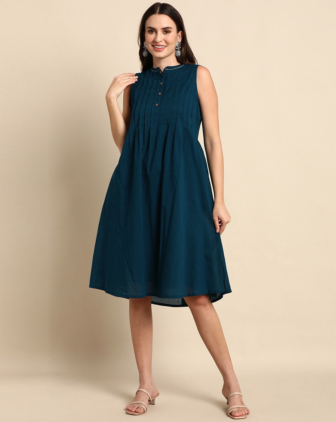 Buy Green Dresses for Women by TRUE SPIRIT Online | Ajio.com