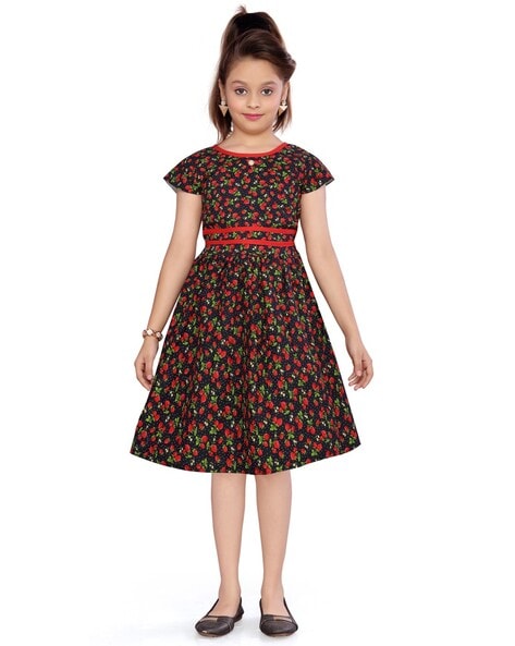 Buy online Round Neck Printed Aline Dress from western wear for Women by  Myshka for 699 at 77 off  2023 Limeroadcom