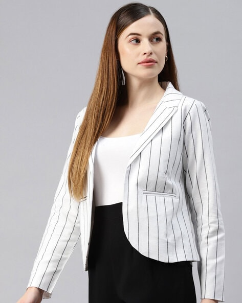 White on sale blazer female