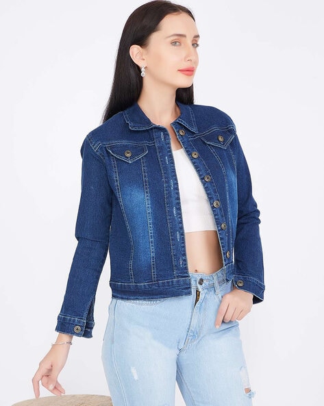 Pin by hayan on Jeans | Diy denim jacket, Sweater fashion, Denim fashion
