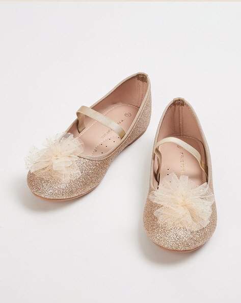 Flower girl shoes rose gold hot sale