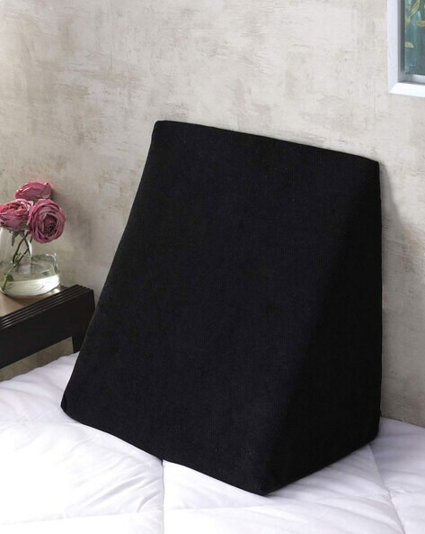 Black wedge clearance pillow