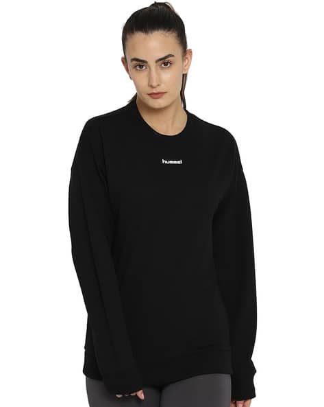 Buy Black Sweatshirt Hoodies for Women by Hummel Online