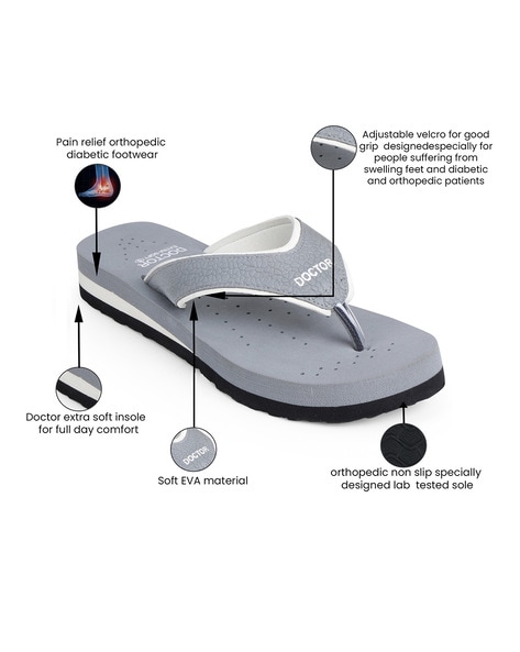 Soft sole slippers discount for heel pain