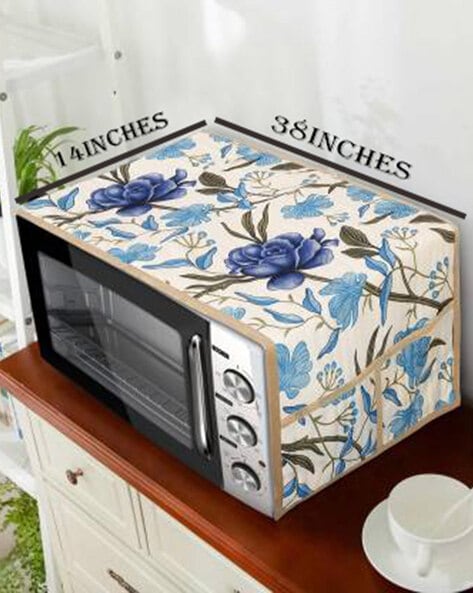 Dragon Sonic DS-HOM3115630011-AIMEE03779 Beautiful Microwave Oven Cover  Dust Cover,Orange