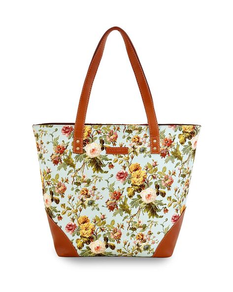 Flowery handbags clearance