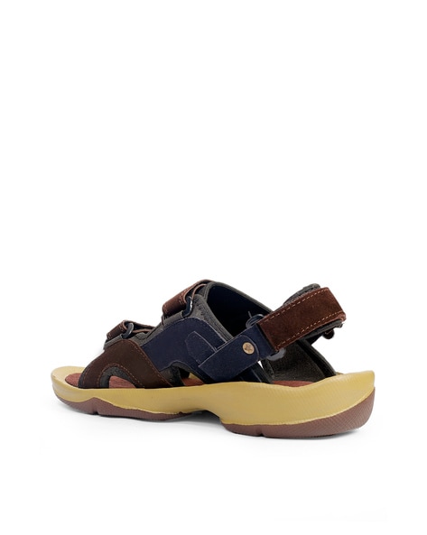 Men's Two-Strap Leather Sandal - Aviv Black – Jerusalem Sandals