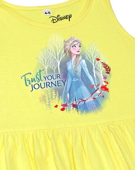 Buy Lime Yellow Dresses Frocks for Girls by Disney by Wear Your