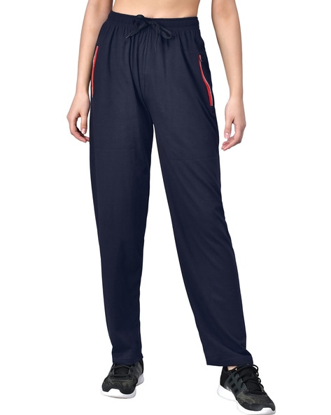 Buy Navy Blue Track Pants for Women by FFLIRTYGO Online