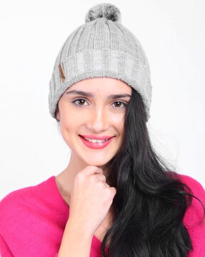 Buy Grey Caps & Hats for Women by Bharatasya Online