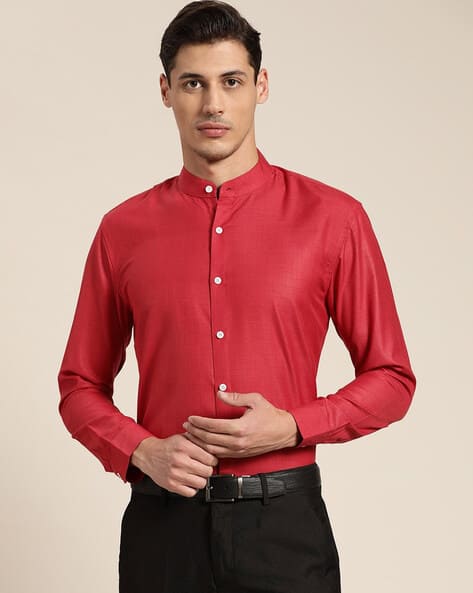 Buy Red Shirts for Men by SOJANYA Online