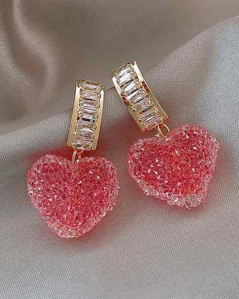 Paparazzi Earrings ~ Dip It GLOW - Pink – Paparazzi Jewelry | Online Store  | DebsJewelryShop.com