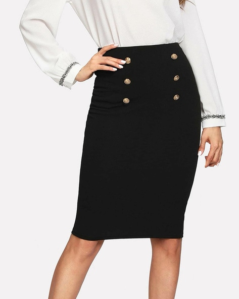 Dressy black skirt sale