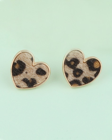 Rose Gold Resin Paw Print Stud Earrings – Kole Jax Designs