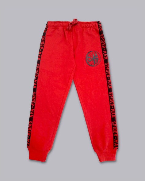 Daily paper track pants on sale red