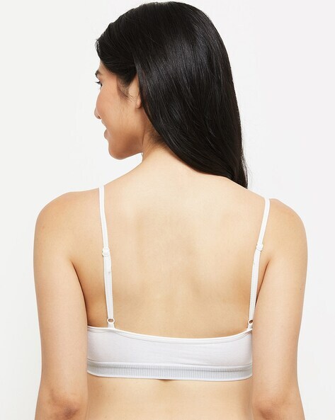 Lightly-Padded Bra with Adjustable Strap