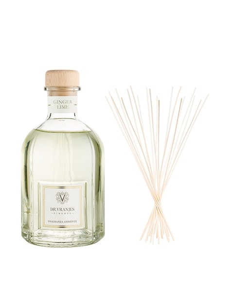 Buy Dr. Vranjes Ginger Lime Diffuser with Rattan Sticks, Clear Color Home  & Kitchen