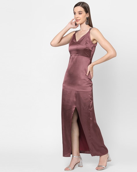 Rose gold dress on sale h&m