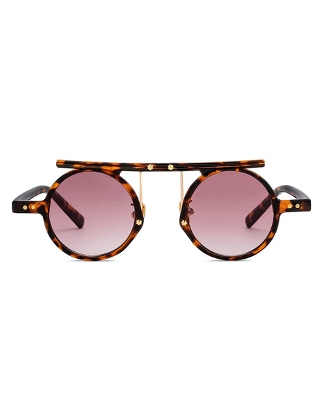 Small Round Sunglasses in Tortoise - The Ben Silver Collection