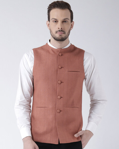 10+ Quirky Patterned Nehru Jackets For The Groom To Wear For An Intimate  Mehndi | WedMeGood