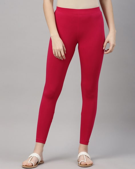 Ankle-Length Leggings with Elasticated Waist