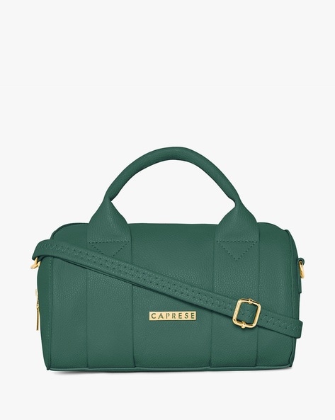 Caprese Women Green Satchel