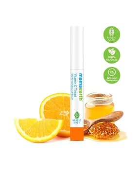 mamaearth 100 Natural Lip Balm - Vitamin C Tinted-picture-25