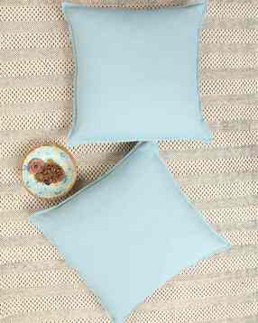 Set of 2 South Cotton Flange Cushion Covers