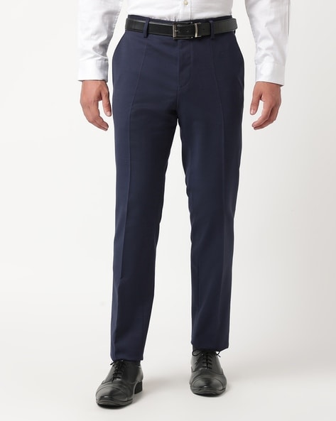 Roots Luxe Pintuck Pant in Navy Blazer