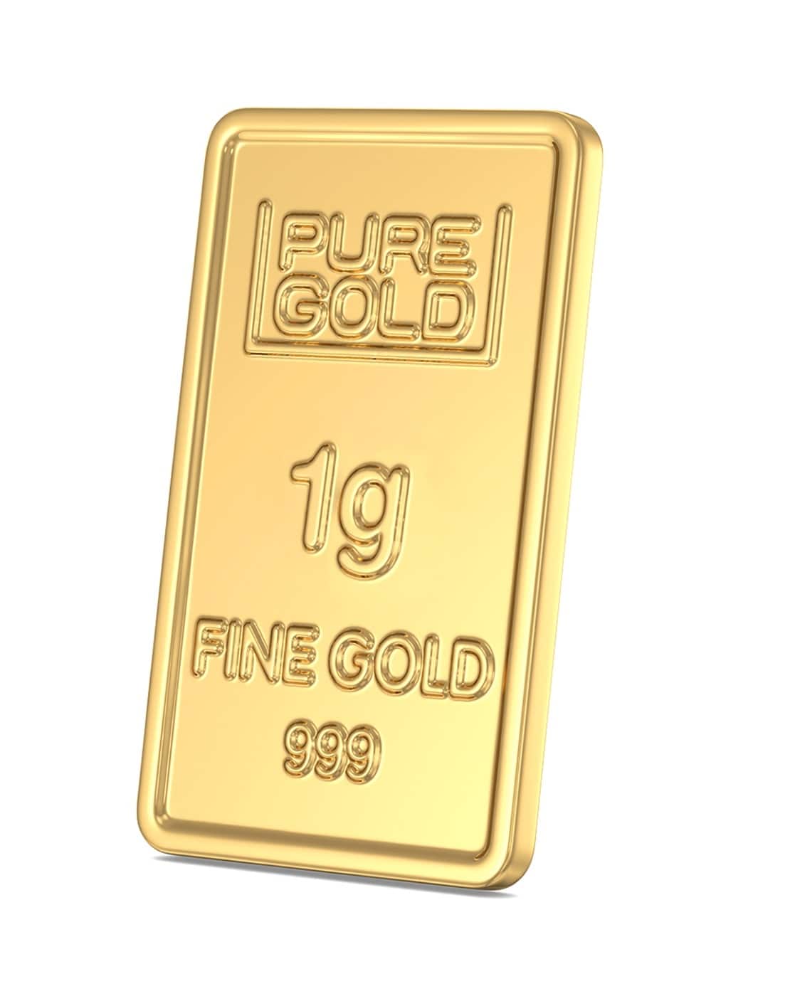 Joyalukkas 1 Gm 24 Kt For Women (999, FreeSize) Assayer Certified 1 Gm 24K For Women (999, FreeSize) Yellow Gold Precious Bar For Women (Yellow Gold, FreeSize)