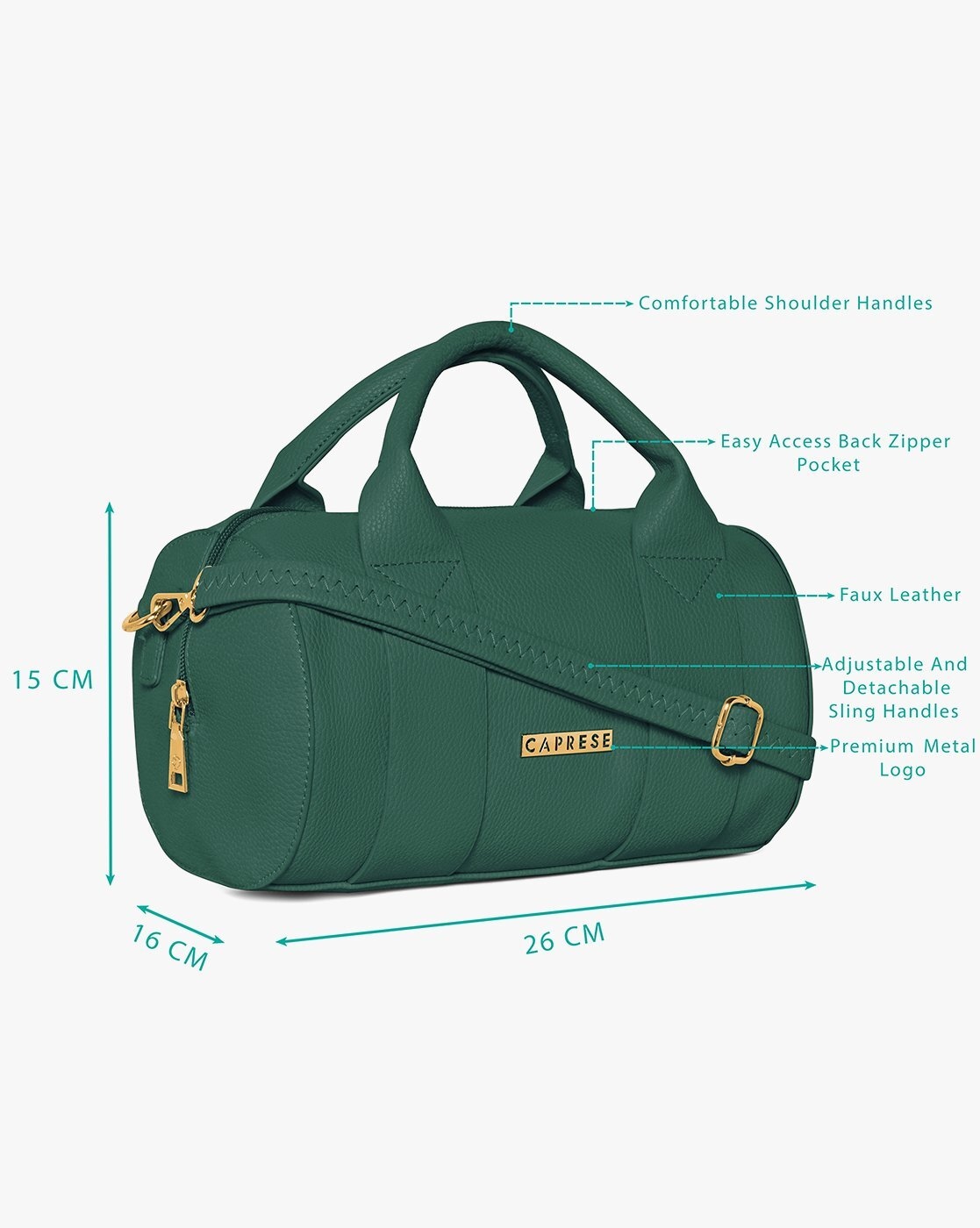 Caprese outlet duffle bag