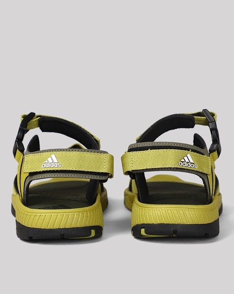 Adidas Brand Mens Casual Sports TERREX Sandal Backstrap Hopkar M GB2955  (Navy/Yellow) :: RAJASHOES