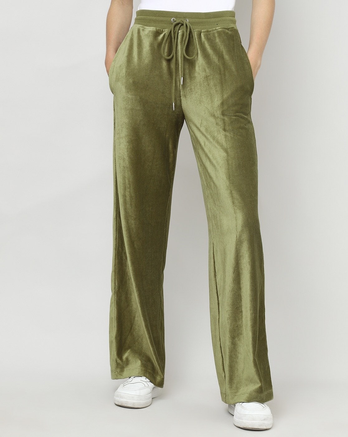 Buy Green Track Pants for Women by Marks & Spencer Online