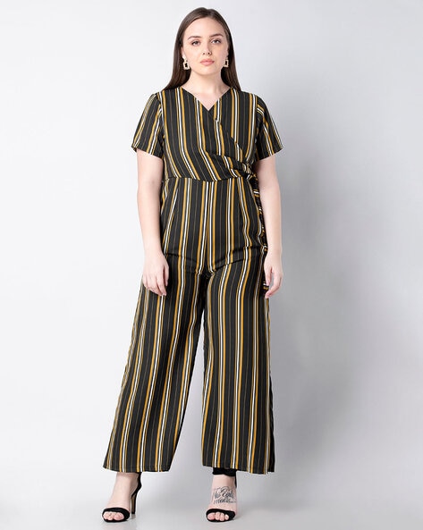 Buy AND Women loose frilled top Jumpsuit online