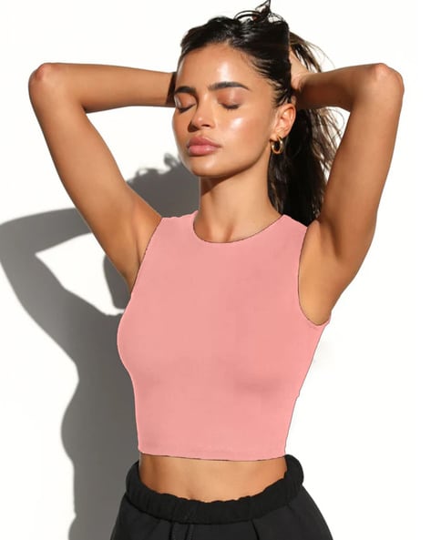 Strong Peach Midi Top