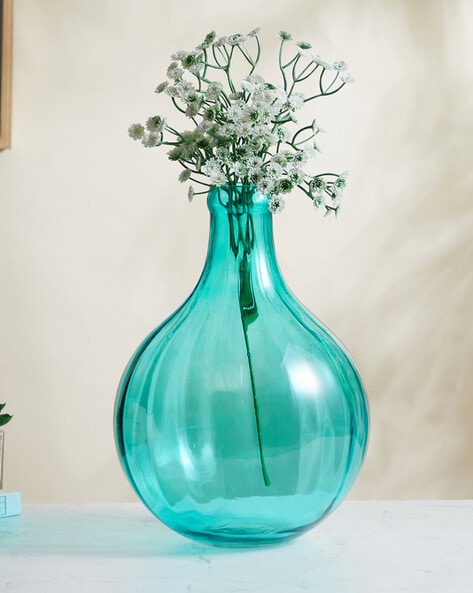 Glass Swirl Bud Vase