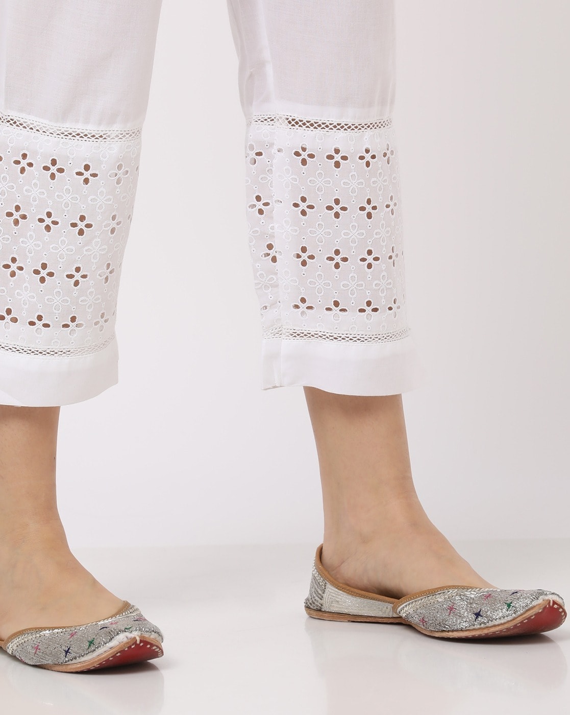 Shop Women's Bottom Wear Online - The Chikankari Story