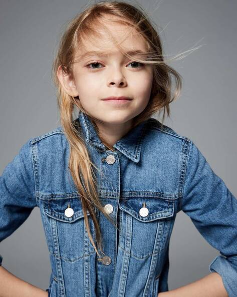 Gap girls on sale denim jacket