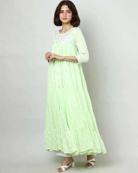 Buy Sky blue Kurta Suit Sets for Women by Amira's Indian Ethnic Wear Online  | Ajio.com
