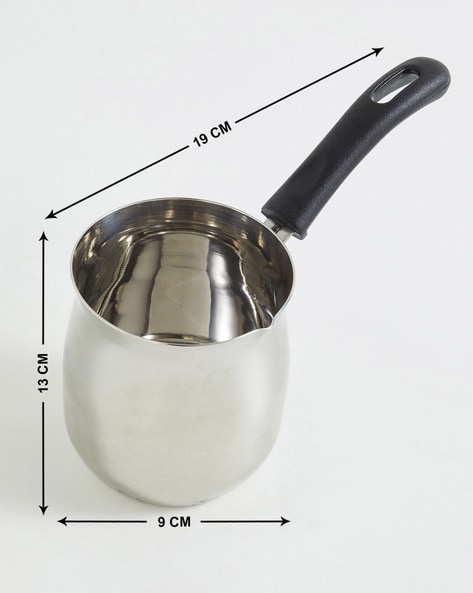 Stainless steel coffee warmer pan, tea milk pot.