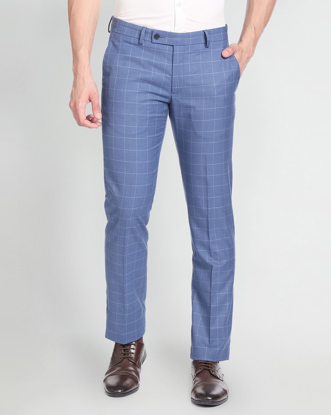 Buy Grey Trousers & Pants for Men by Arrow Sports Online | Ajio.com