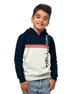 Boy sale in sweatshirt