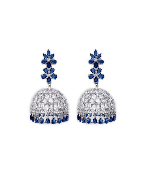 Buy Earrings Online | Preshila Diamond Jhumka from Indeevari