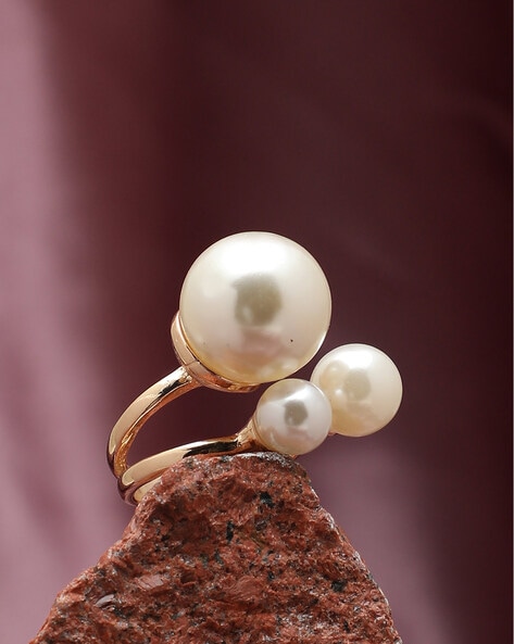 Mikimoto 18K Yellow Gold Pearl Ring, 11MM Golden South Sea Pearl, 110 Round  Diamonds 0.66TDW