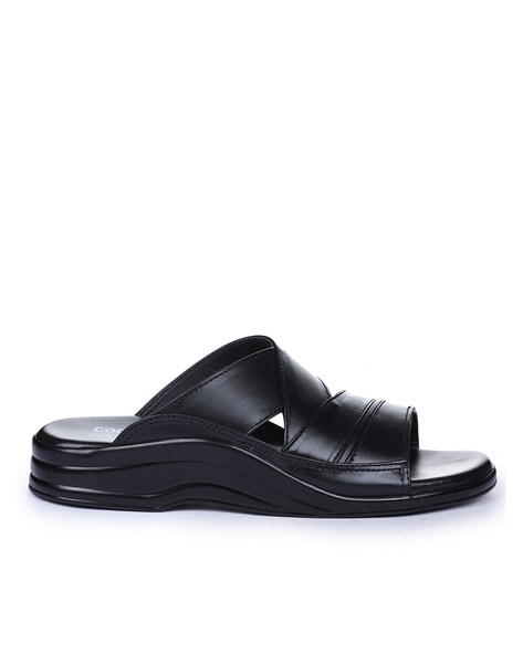 Buy Black Flip Flop Slippers for Men by LIBERTY Online Ajio